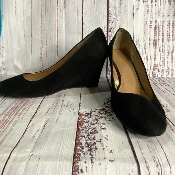 Target Black Womans Wedges Sz 8.5 - Picture 5 of 7